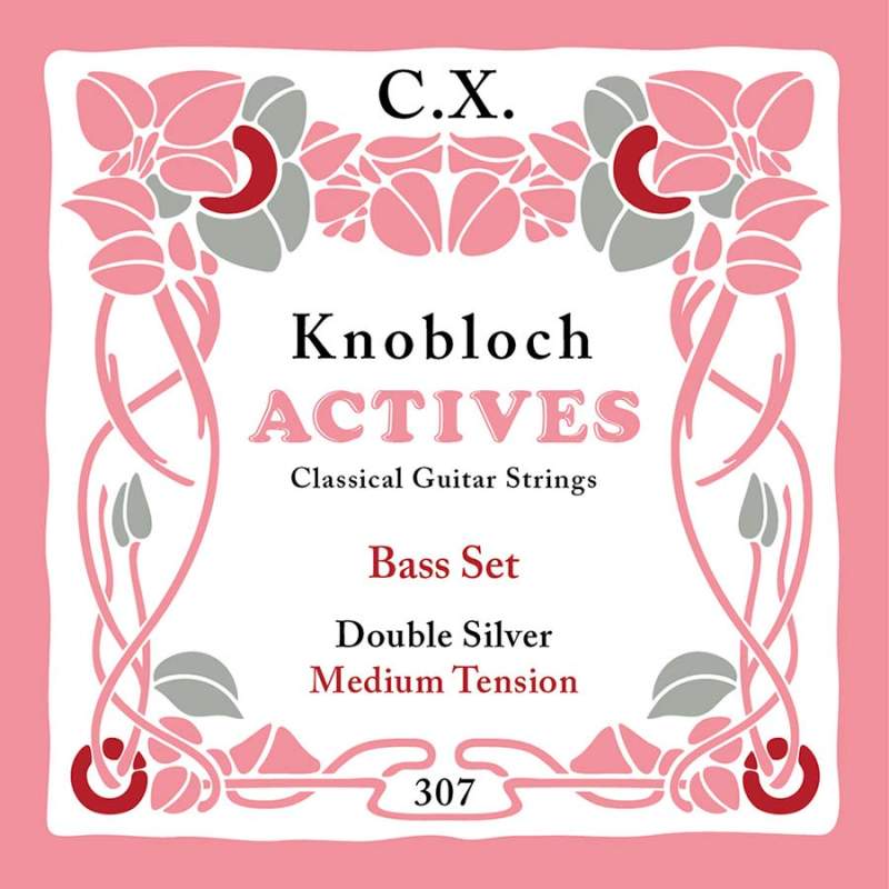 Basové struny na klasickú gitaru Knobloch Double Silver CX 307KAC - 1