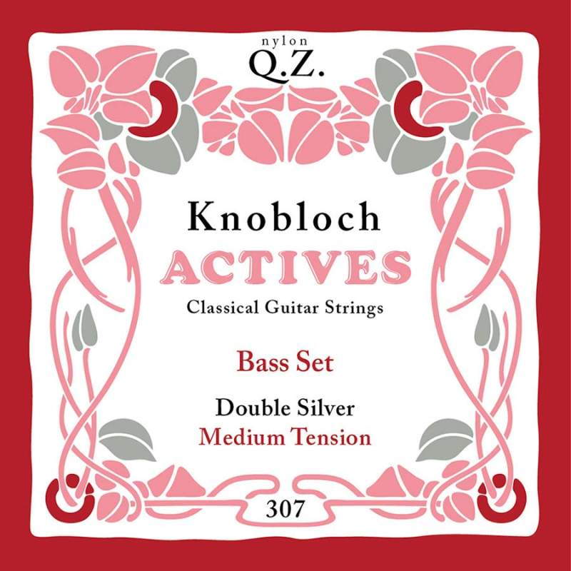 Basové struny na klasickú gitaru Knobloch Double Silver QZ 307KAQ - 1