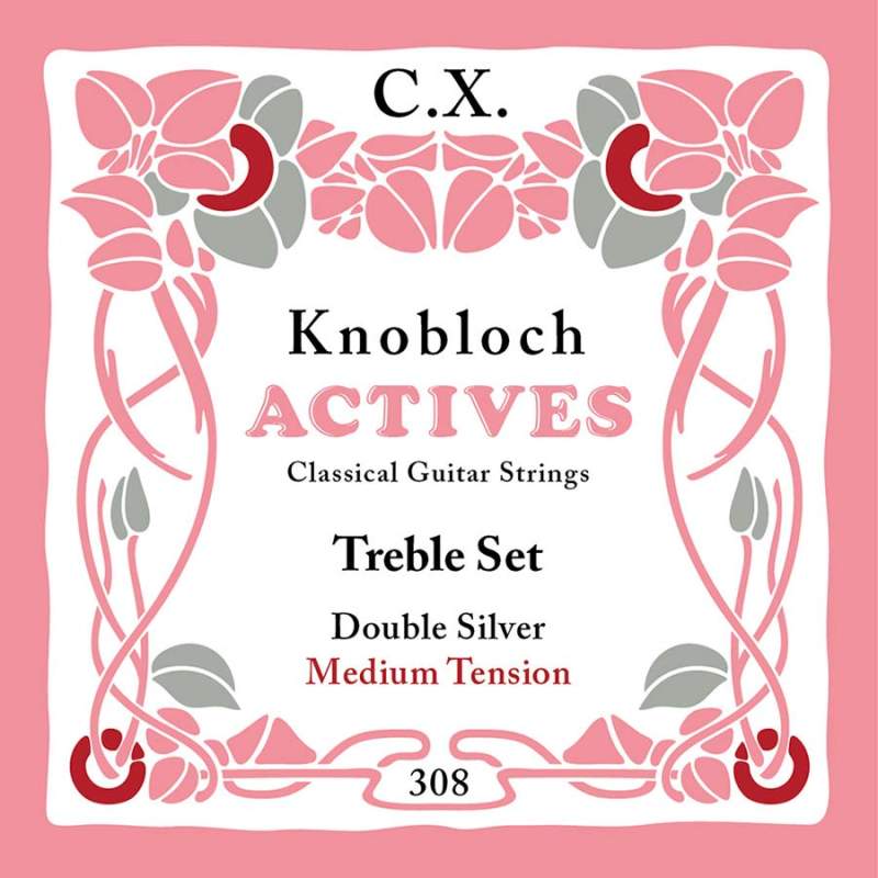 Sopránové struny na klasickú gitaru Knobloch Double Silver CX 308KAC - 1
