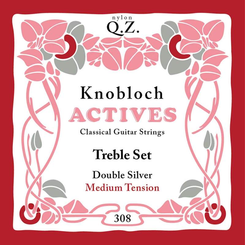 Sopránové struny na klasickú gitaru Knobloch Double Silver QZ 308KAQ - 1