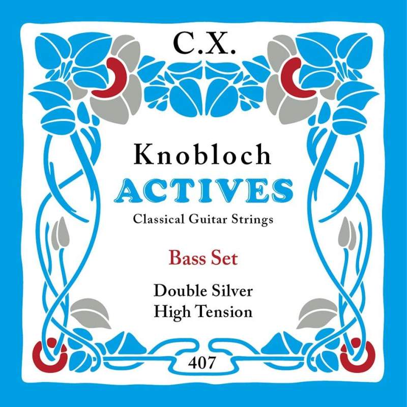 Basové struny na klasickú gitaru Knobloch Double Silver CX 407KAC - 1