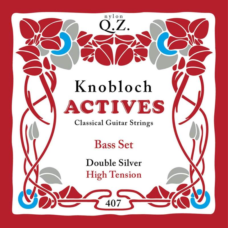 Basové struny na klasickú gitaru Knobloch Double Silver QZ 407KAQ - 1