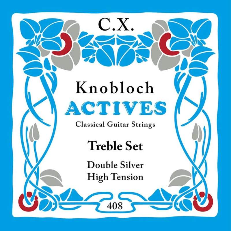 Sopránové struny na klasickú gitaru Knobloch Double Silver CX 408KAC - 1
