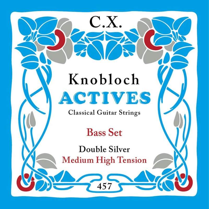 Basové struny na klasickú gitaru Knobloch Double Silver CX 457KAC - 1