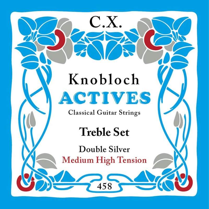 Sopránové struny na klasickú gitaru Knobloch Double Silver CX 458KAC - 1
