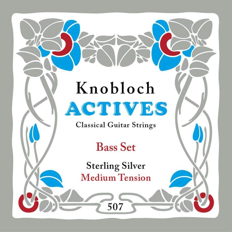 Basové struny na klasickú giaru Knobloch Sterling silver CX 507KAS - 1