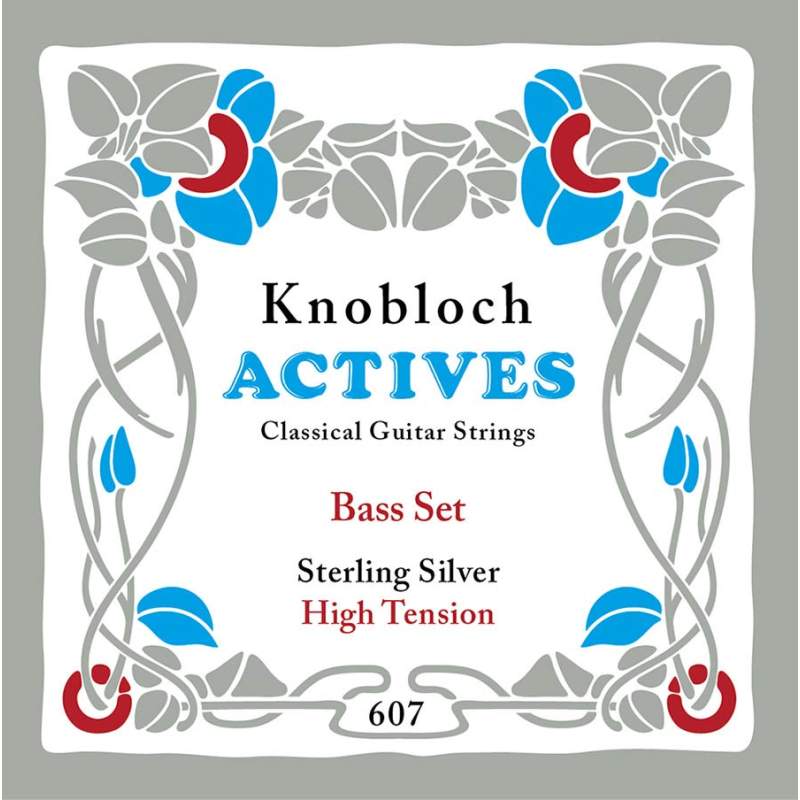 Basové struny na klasickú giaru Knobloch Sterling silver CX 607KAS - 1