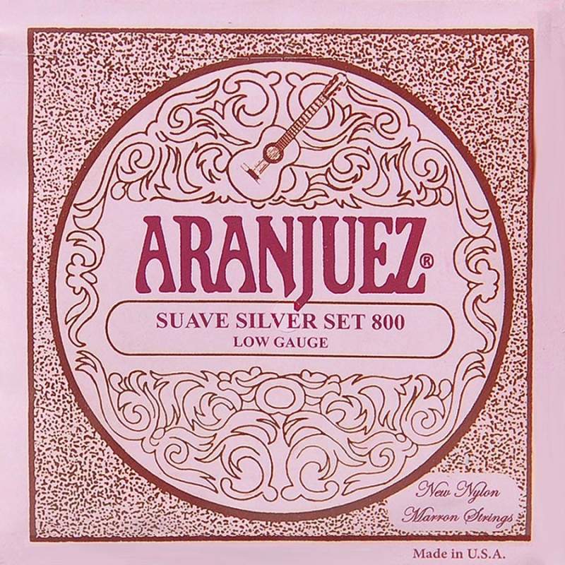 Struny na klasickú gitaru Aranjuez Suave Silver AR-800 - 1