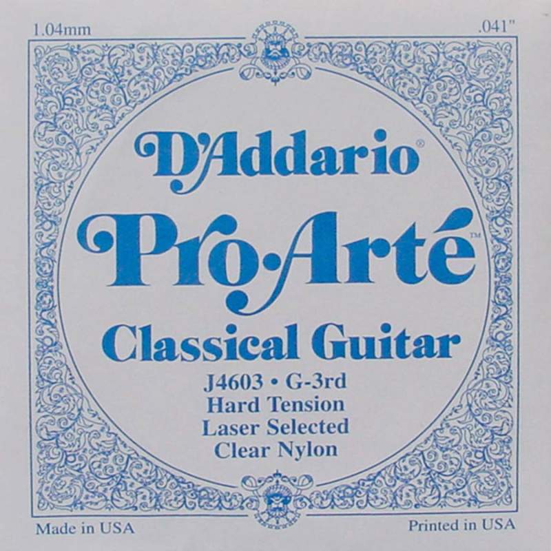 Struna na klasickú gitaru G D'Addario Classics J-4603 - 1