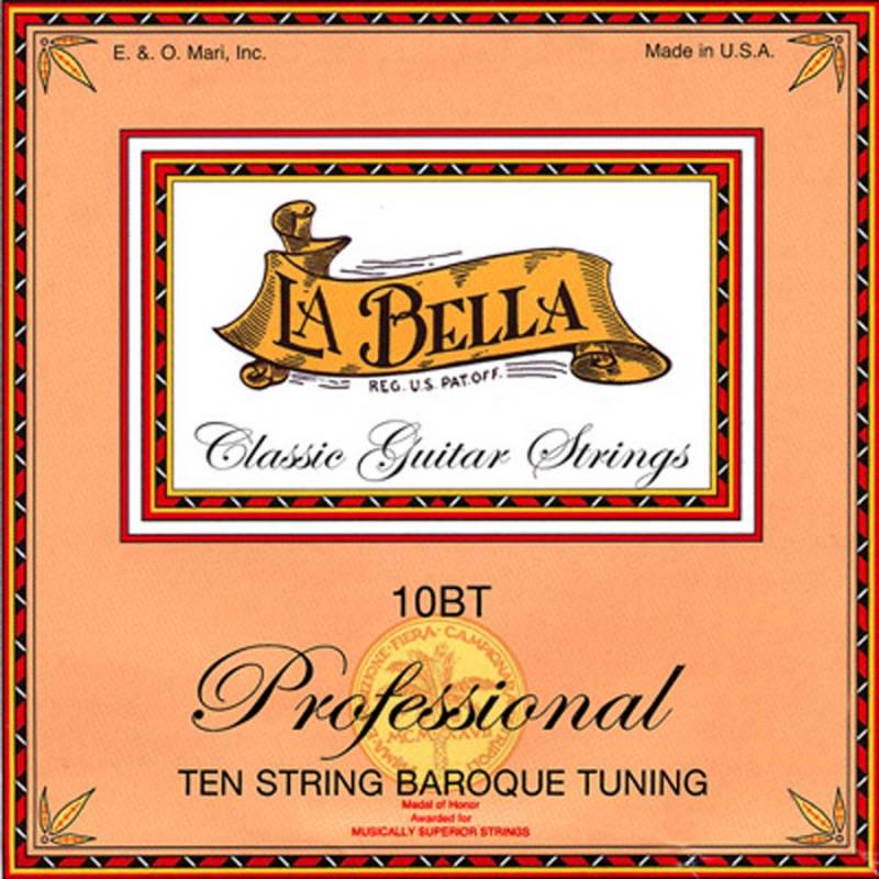 Struny na 10-strunovú klasickú gitaru LaBella Multi-String Guitars L-10BT - 1