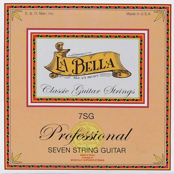 Struny na 7-strunovú klasickú gitaru LaBella Multi-String Guitars L-7SG