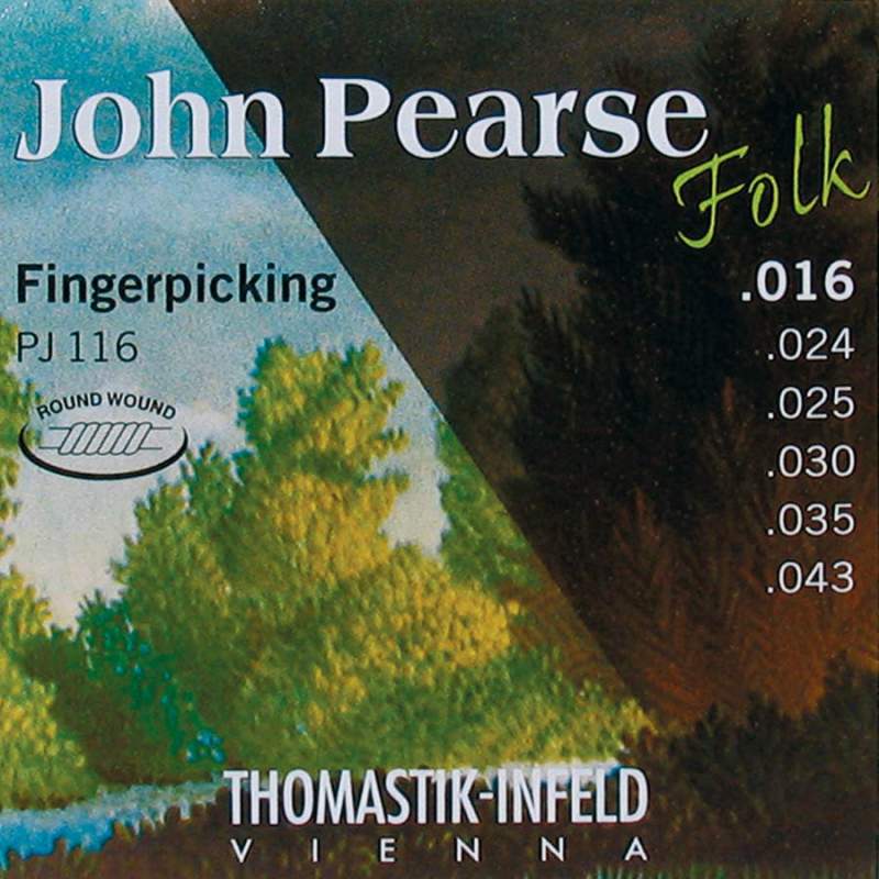 Struny na folkovú gitaru Thomastik John Pearse Signature THPJ-116 - 1