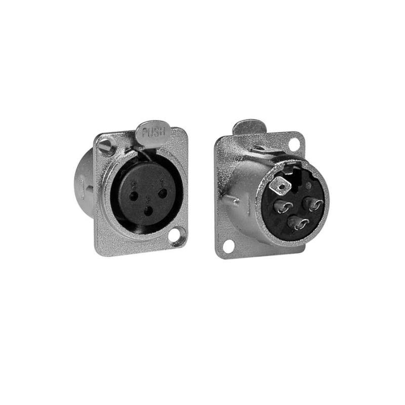XLR konektorová zásuvka Boston XLR-3FDL - 1