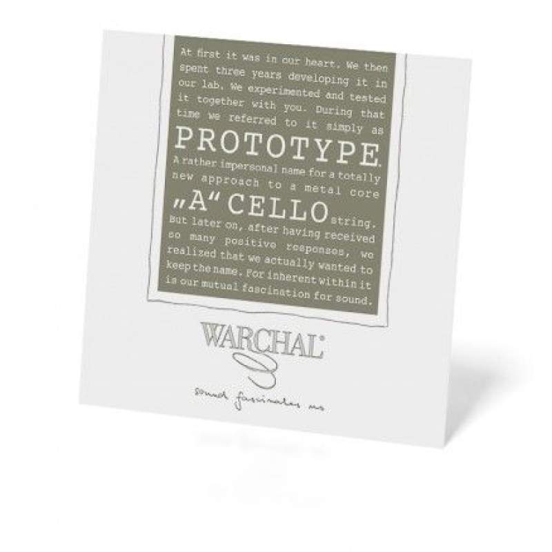 Violončelová struna A 4/4 Warchal Prototype 021 P - 1
