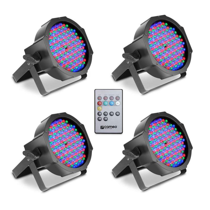 PAR reflektor Cameo CLPFLAT1RGB10IRSET1 - 1