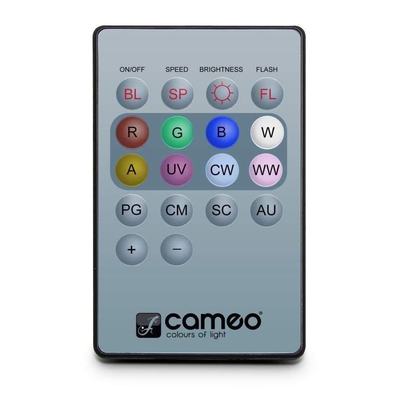 Bodový reflektor Cameo CLQSREMOTE2 - 1