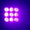 Exteriérové Flood svetlo, 9 x 12 W RGBWA + UV 6 v 1 LED diódy Cameo FLAT PRO FLOOD 600 IP65 - 8