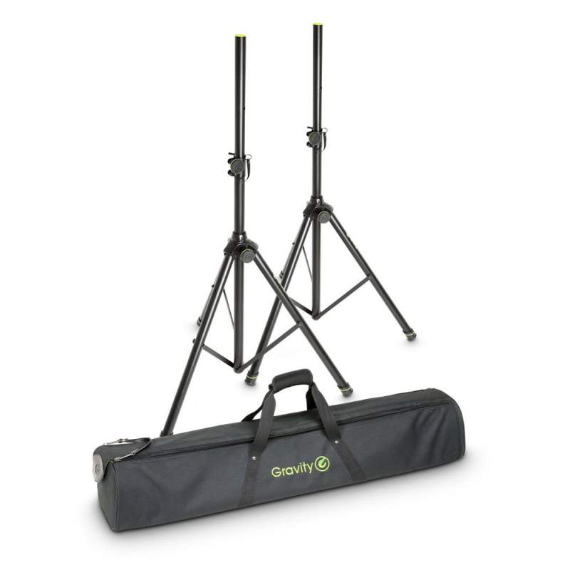 Stojany na reproduktory s obalom Gravity SS 5212 B SET 1 - 1