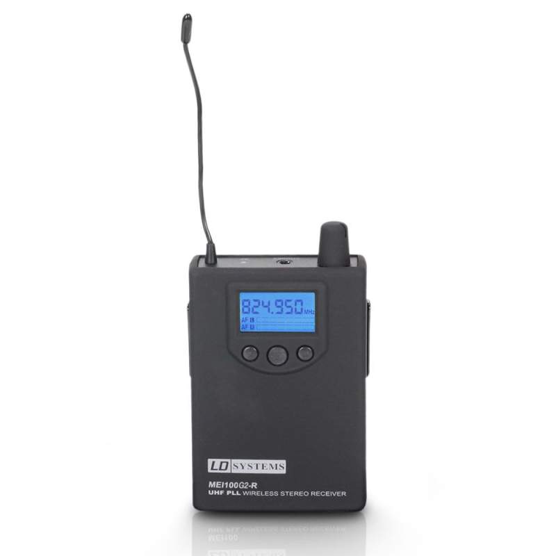Prijímač pre In-Ear monitoring systém LDMEI100G2 LD Systems MEI 100 G2 BPR - 1
