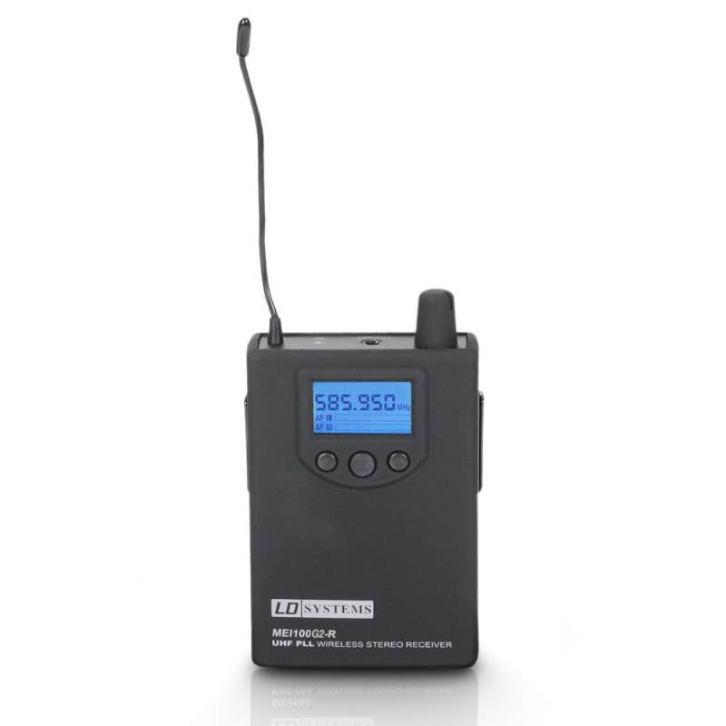 Prijímač pre In-Ear monitoring systém LDMEI100G2, 584 – 607 MHz LD Systems MEI 100 G2 BPR B 5 - 1