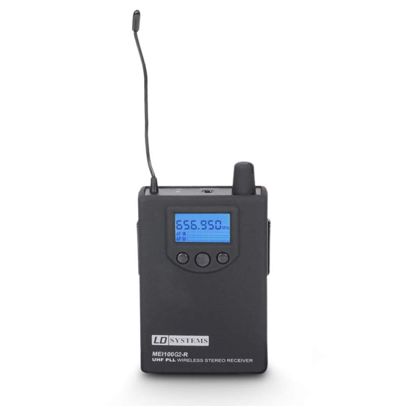 Prijímač pre In-Ear monitoring systém LDMEI100G2, 655 – 679 MHz LD Systems MEI 100 G2 BPR B 6 - 1