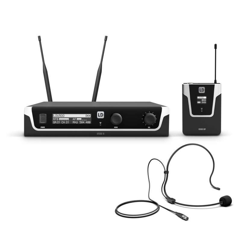 Bezdrôtový systém s headsetom LD Systems U518 BPH - 1