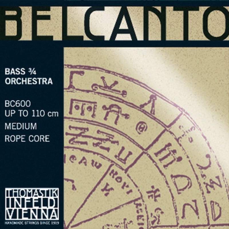 Thomastik struny pre kontrabas Belcanto Rope Core Thomastik Infeld 644659 - 1