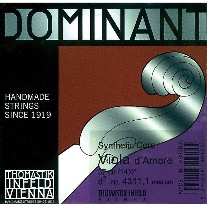 Struny pre Violu d'amore Dominant Thomastik Infeld 645608 - 1