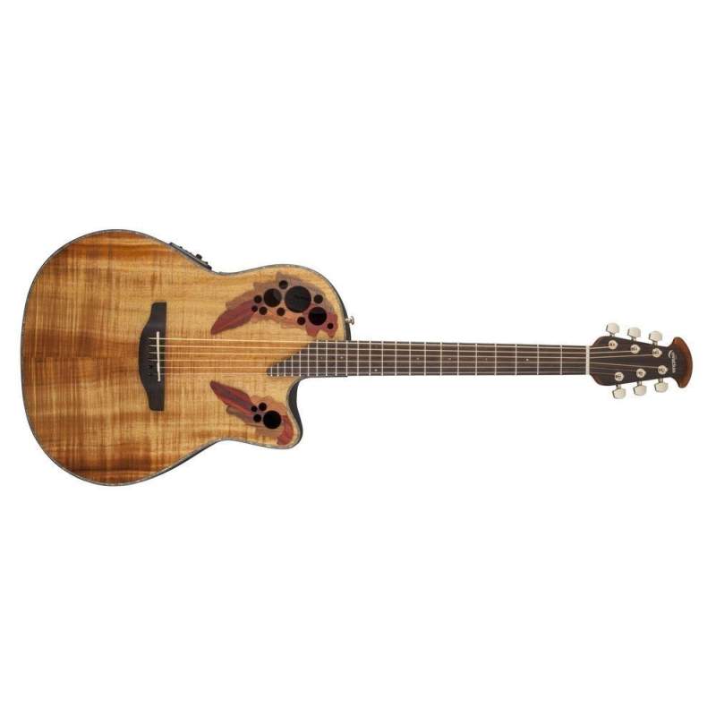 Elektroakustická gitara Celebrity Elite Plus Mid Cutaway Ovation CE44P-FKOA-G - 1