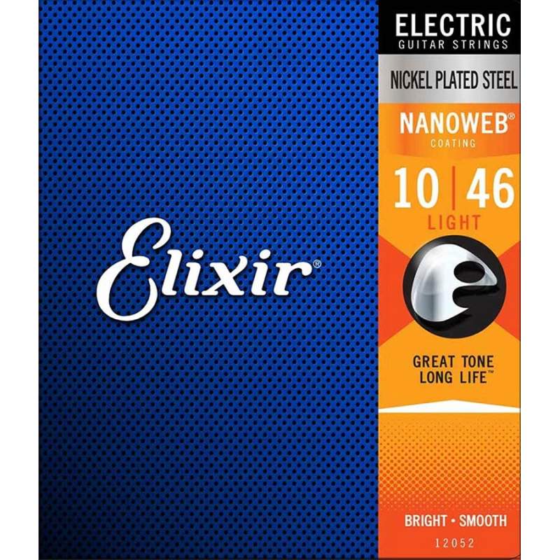 Struny na elektrickú gitaru Elixir Nanoweb EL-12052 - 1