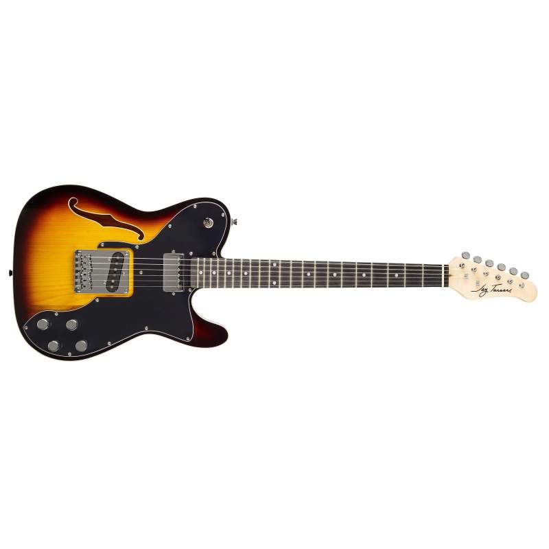 Semiakustická gitara JAY TURSER JT-LT-69CUSTOM-TSB-A-U - 1