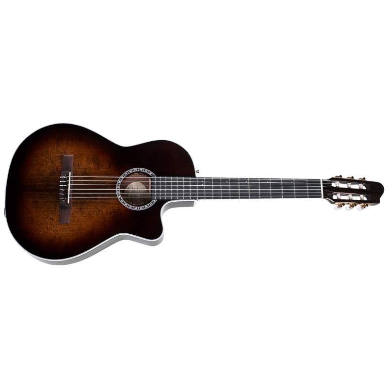 Klasická elektroakustická gitara LA PATRIE Arena Pro CW Burnt Umber Crescent II - 1