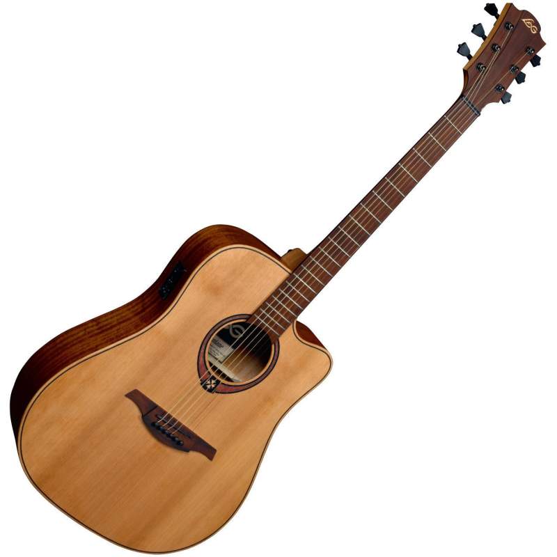 Elektroakustická gitara LAG T170DCE - 1