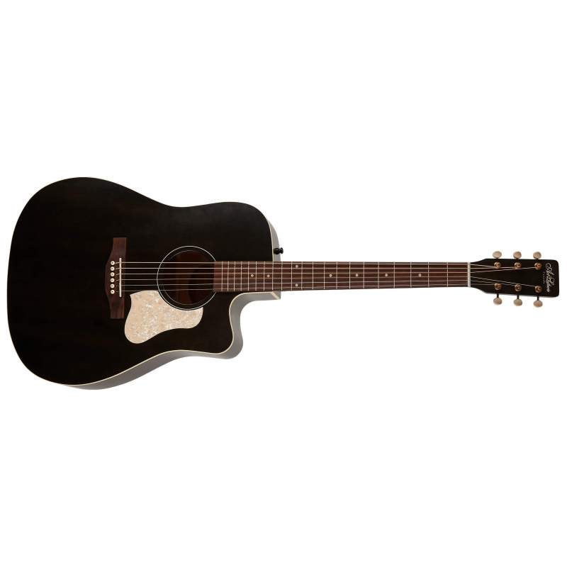 Elektroakustická gitara Art & Lutherie Americana Faded Black CW QIT - 1
