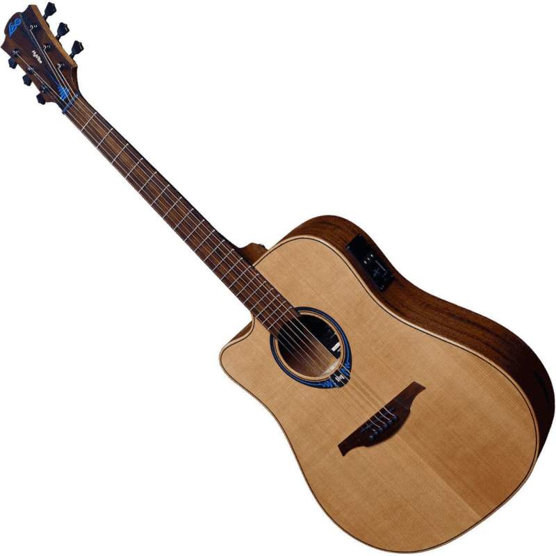 Elektroakustická gitara pre ľavákov LAG Tramontane HyVibe 10 Lefhand - 1