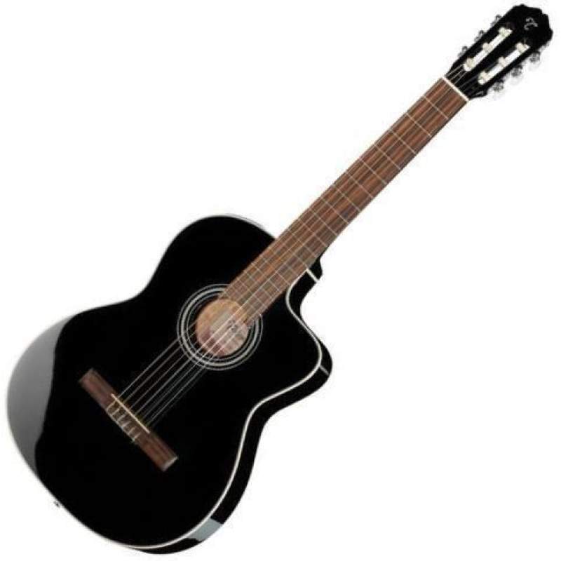 Elektroakustická klasická gitara 4/4 Takamine GC1CE-BLK - 1
