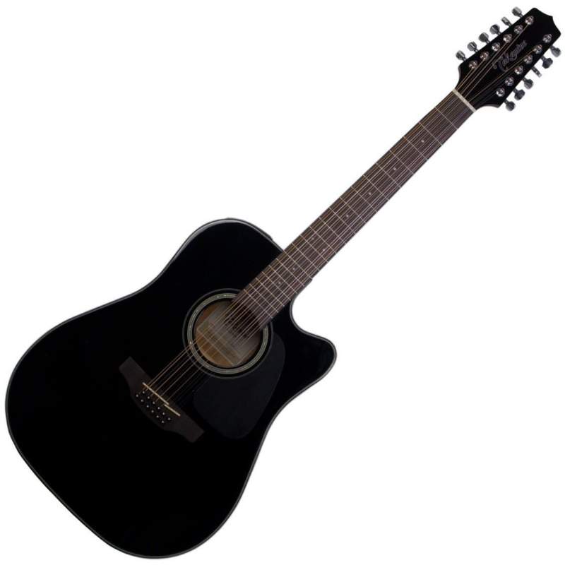 Elektroakustická 12-strunová gitara Takamine GD30CE-12BLK - 1