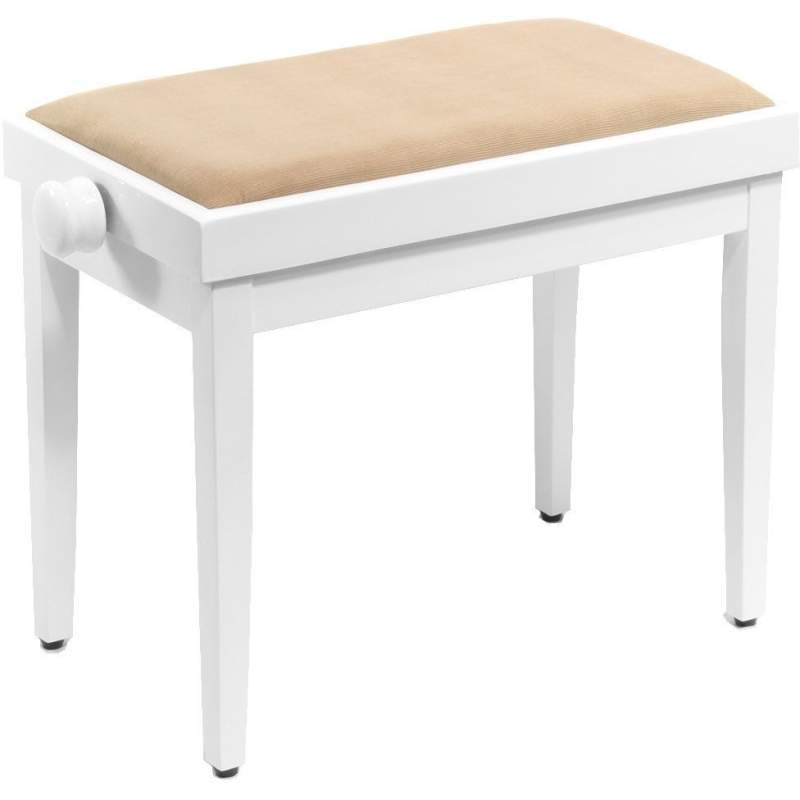 Stolička ku klavíru Pianonova SG801-WH - 1