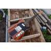 Elektrická gitara Michael Kelly 1955 Custom Collection Striped Ebony - 9
