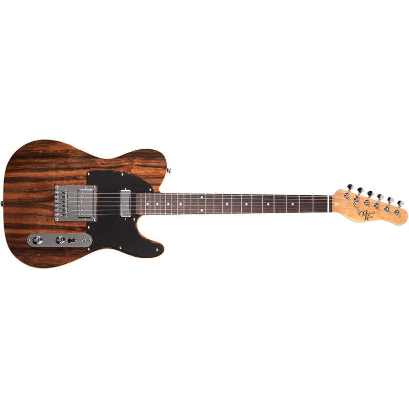 Elektrická gitara Michael Kelly 1955 Custom Collection Striped Ebony - 1
