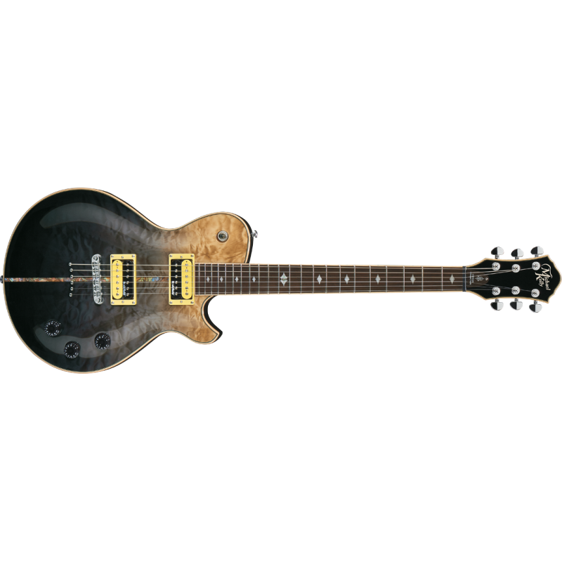 Elektrická gitara Michael Kelly Custom Collection Patriot Instinct Partial Eclipse - 1