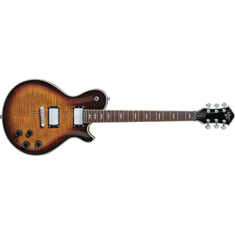Elektrická gitara Michael Kelly Patriot Decree Caramel Burst - 1