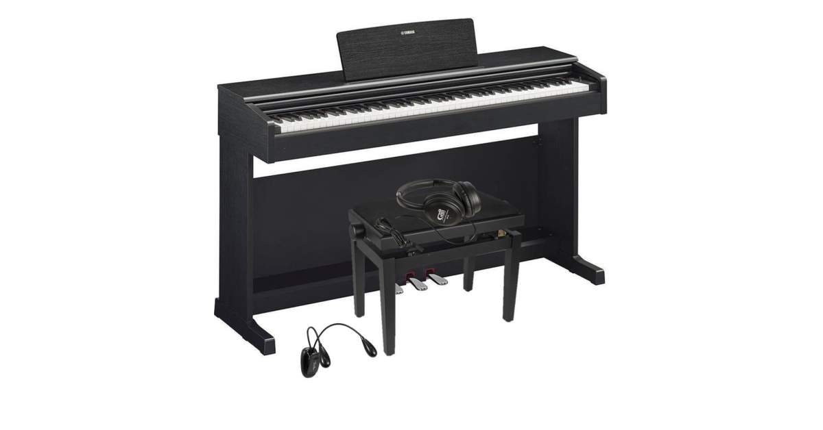 Digitálne piano set Yamaha Arius YDP144B SET Augustinus.sk