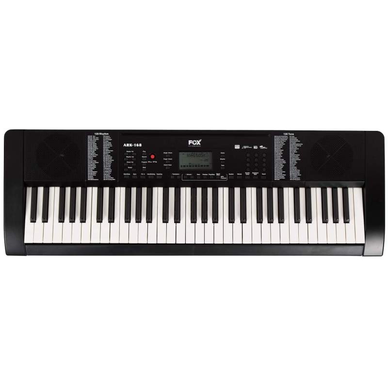 Keyboard s dynamikou Fox 168-BK - 1