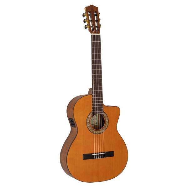 Klasická gitara 4/4 s elektronikou Salvador Cortez Iberia Luna CCE