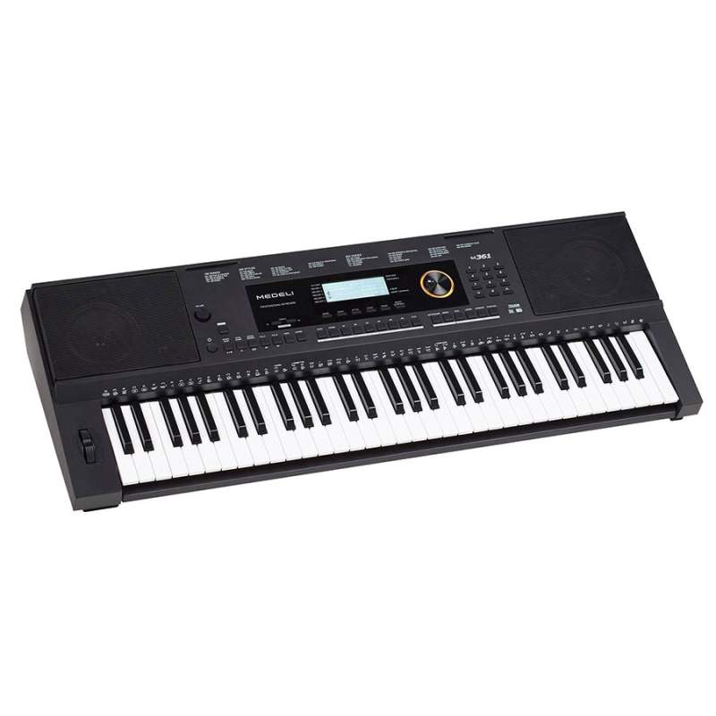Prenosný elektrický keyboard - rozbalený kus Medeli M361/B - rozbalený kus - 1