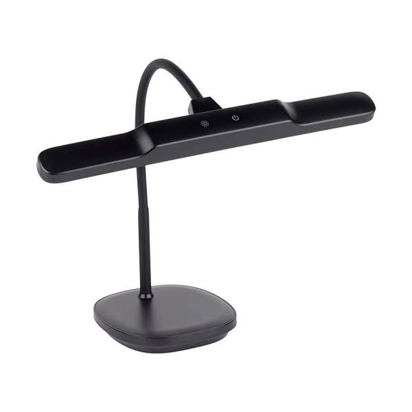 Lampa na klavír LED Boston PLM-190-BK