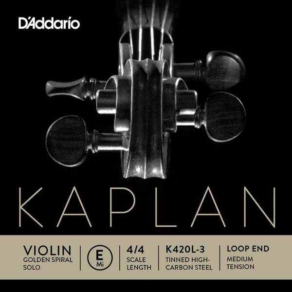 D'Addario Kaplan Golden Spiral Solo K420L-3