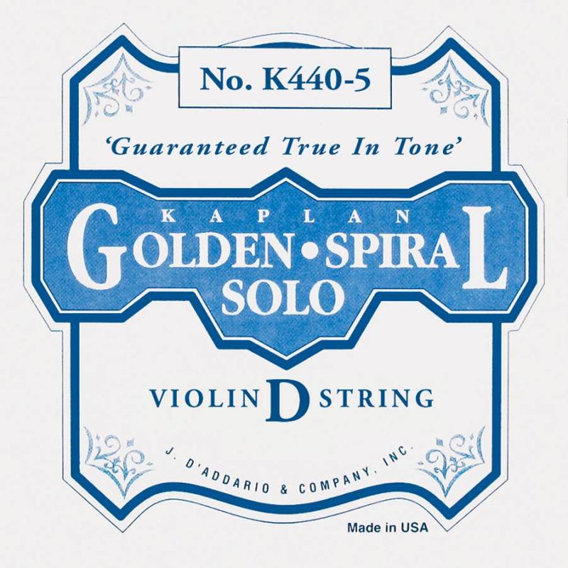 D'Addario Kaplan Golden Spiral Solo K440-5