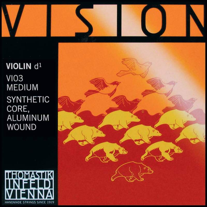 Struna na husle D 4/4 Thomastik Vision VI-03 - 1